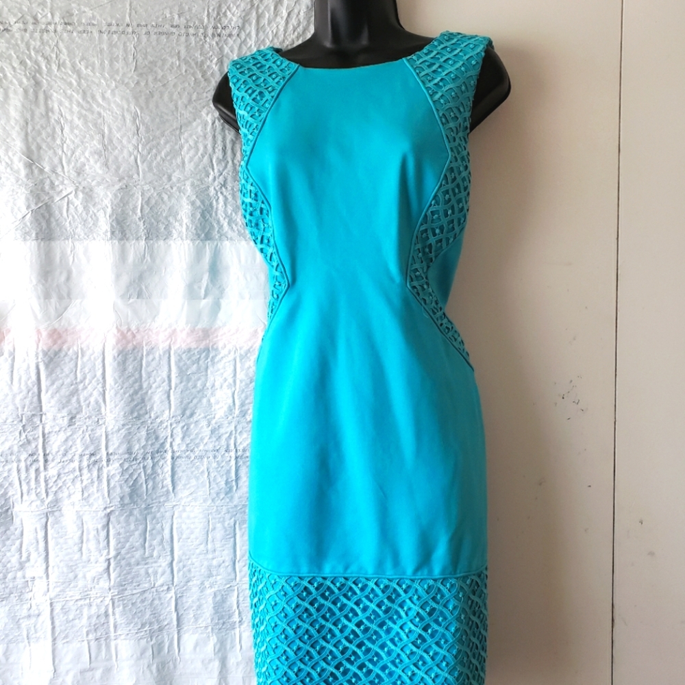 Tahari Blue Dress
